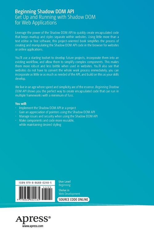Produktbild: Beginning Shadow DOM API
