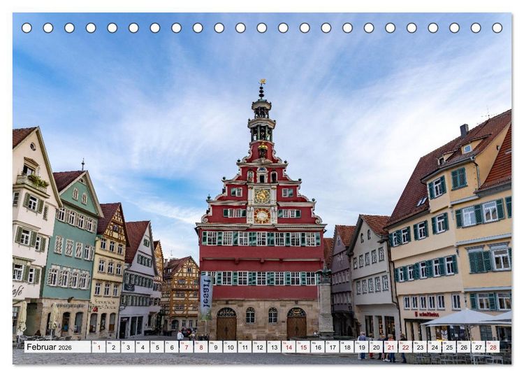 Produktbild: Esslingen am Neckar (Tischkalender 2026 DIN A5 quer), CALVENDO Monatskalender