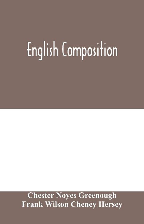 Produktbild: English composition
