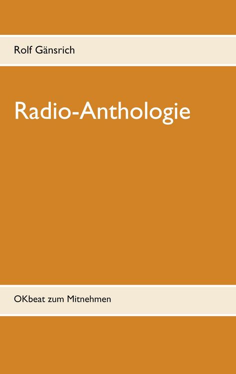 Produktbild: Radio-Anthologie