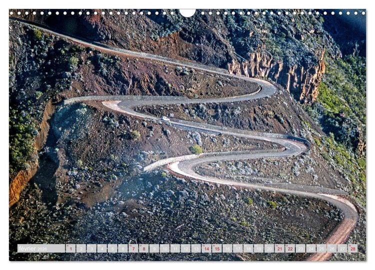 Produktbild: La R&eacute;union, Au centre du volcan (Calendrier mural 2026 DIN A3 vertical), CALVENDO calendrier mensuel