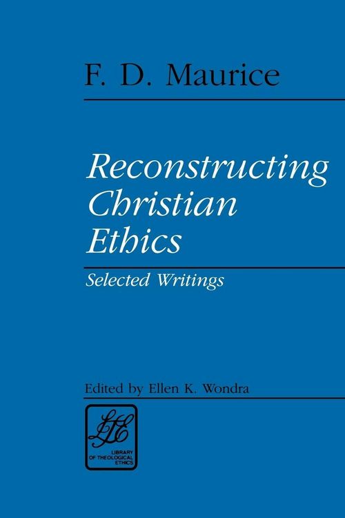 Produktbild: Reconstructing Christian Ethics