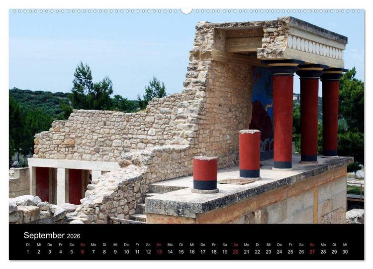 Produktbild: Insel Kreta (Wandkalender 2026 DIN A2 quer), CALVENDO Monatskalender