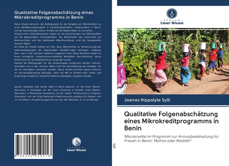 Produktbild: Qualitative Folgenabsch&auml;tzung eines Mikrokreditprogramms in Benin