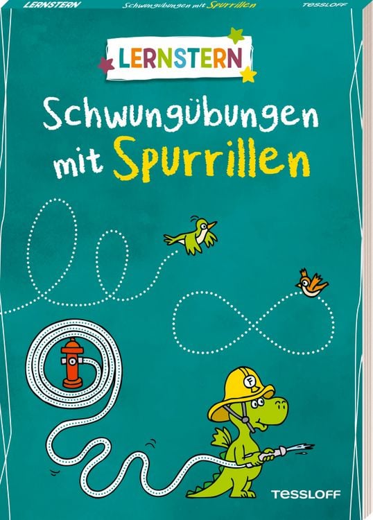 Produktbild: LERNSTERN. Schwung&uuml;bungen mit Spurrillen