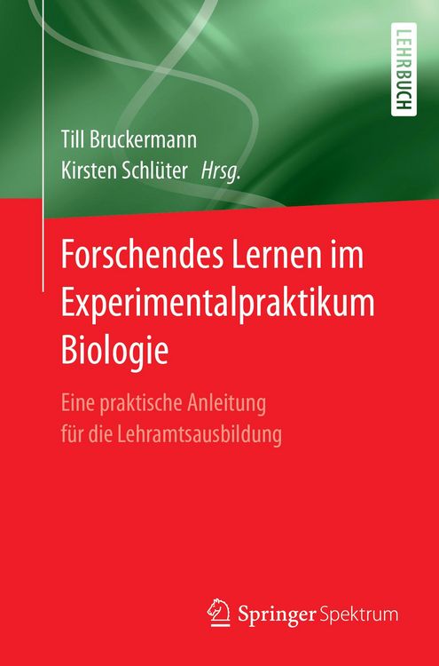 Produktbild: Forschendes Lernen im Experimentalpraktikum Biologie