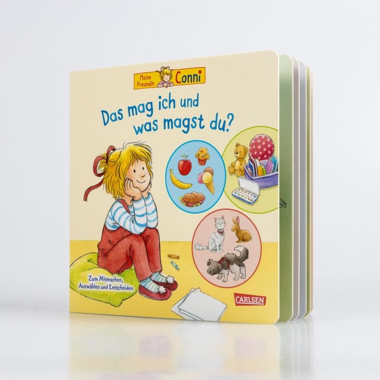 Produktbild: Conni-Pappbilderbuch: Meine Freundin Conni. Das mag ich und was magst du?