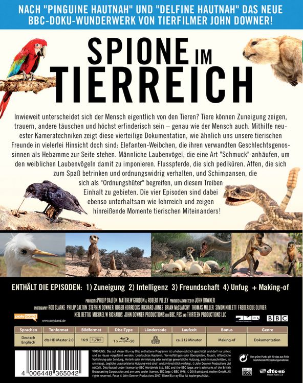 Produktbild: Spione im Tierreich