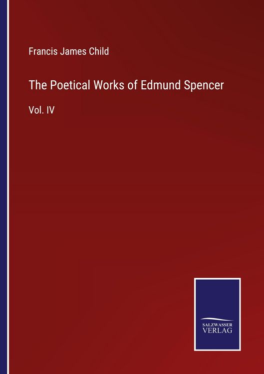 Produktbild: The Poetical Works of Edmund Spencer