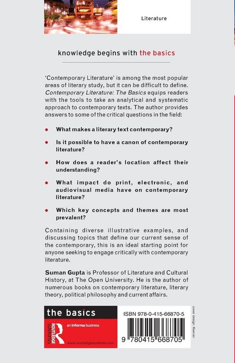 Produktbild: Contemporary Literature