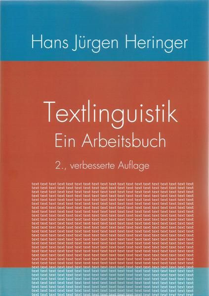 Produktbild: Textlinguistik
