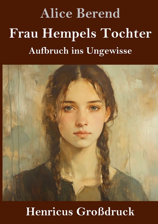 Produktbild: Frau Hempels Tochter (Gro&szlig;druck)