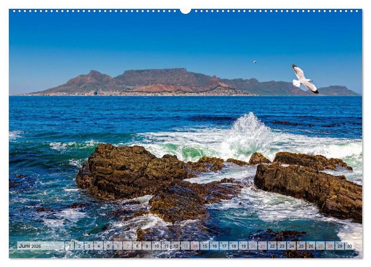 Produktbild: Westkap S&uuml;dafrika (hochwertiger Premium Wandkalender 2026 DIN A2 quer), Kunstdruck in Hochglanz