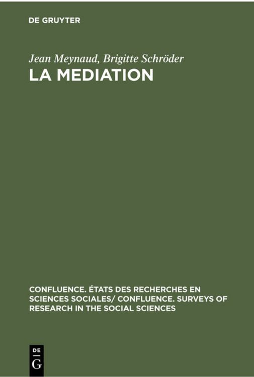 Produktbild: La Mediation