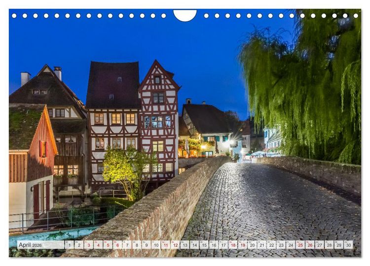 Produktbild: DEUTSCHLAND Reizvolle Landschaften und Urbanes (Wandkalender 2026 DIN A4 quer), CALVENDO Monatskalender