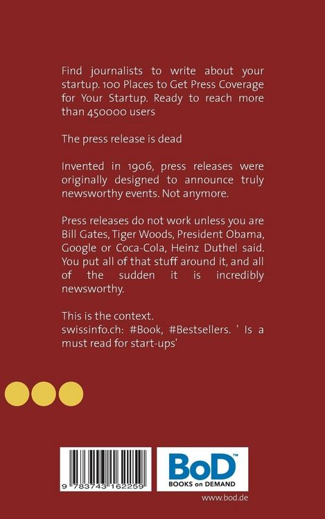 Produktbild: Find journalists to write about your startup