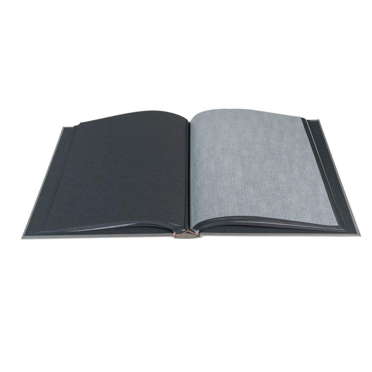 Produktbild: Fotoalbum MILANO 29x32 cm, 60 schwarze Seiten