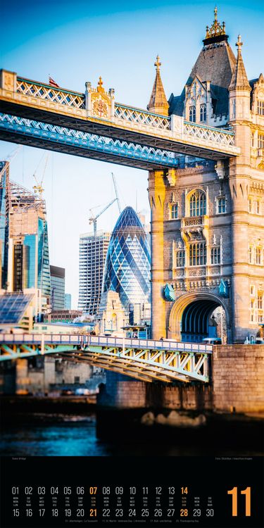 Produktbild: Inside London Kalender 2027