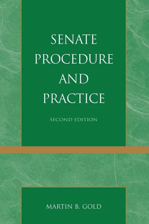 Produktbild: Gold, M: Senate Procedure and Practice