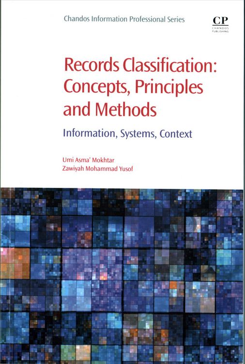 Produktbild: Records Classification: Concepts, Principles and Methods