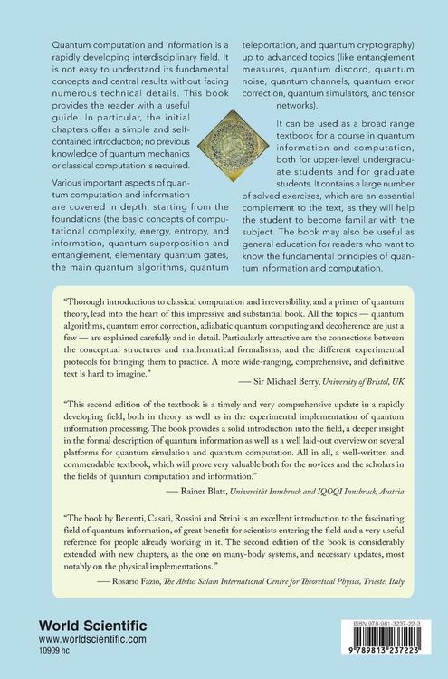 Produktbild: PRINCIPLES OF QUANTUM COMPUTATION AND INFORMATION
