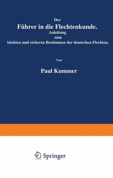 Produktbild: Der F&uuml;hrer in die Flechtenkunde