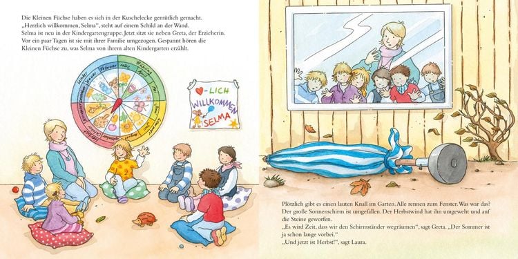 Produktbild: LESEMAUS 3: Herbstzeit im Kindergarten