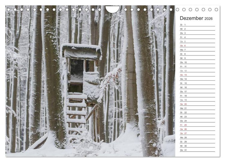 Produktbild: Emotionale Momente: Wild und Jagd. (Wandkalender 2026 DIN A4 quer), CALVENDO Monatskalender