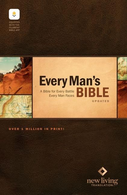 Produktbild: NLT Every Man's Bible, Filament Enabled (Hardcover, Red Letter)