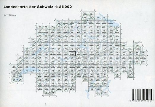 Produktbild: Swisstopo 1 : 25 000 S&ouml;renberg