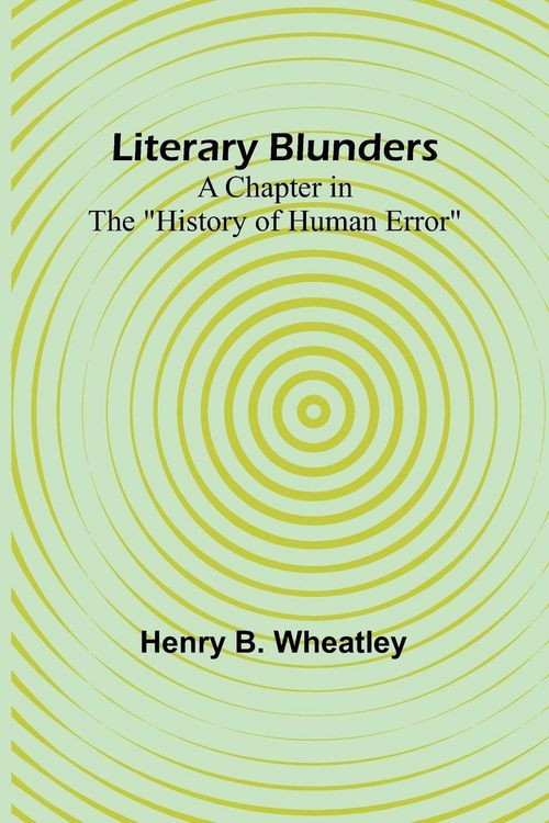 Produktbild: Literary Blunders