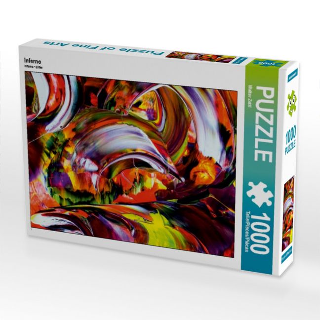 Produktbild: CALVENDO Puzzle Inferno | 1000 Teile Lege-Gr&ouml;&szlig;e 64x48cm Foto-Puzzle f&uuml;r gl&uuml;ckliche Stunden