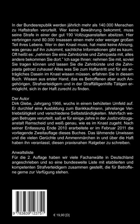 Produktbild: Handbuch Knast und Strafvollzug