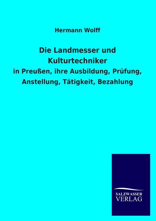 Produktbild: Die Landmesser und Kulturtechniker