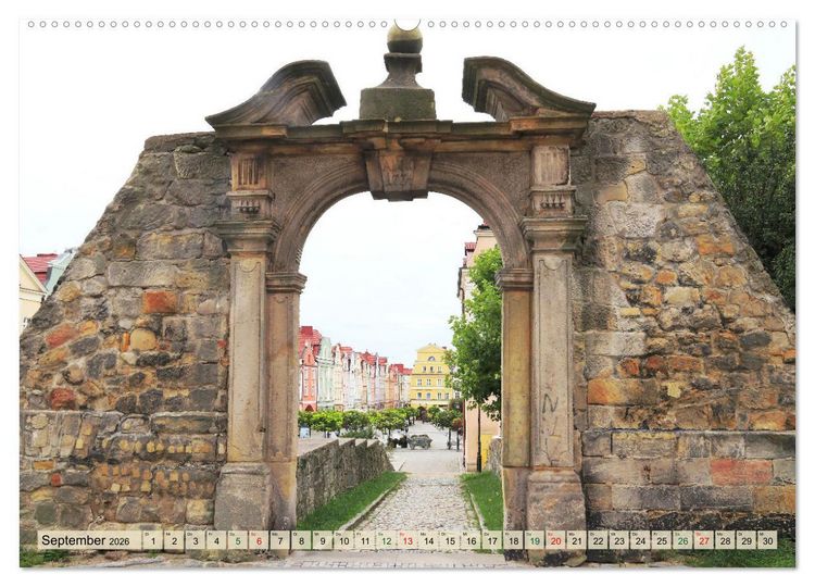 Produktbild: Bunzlau - Boleslawiec - Ein Stadtspaziergang (Wandkalender 2026 DIN A2 quer), CALVENDO Monatskalender