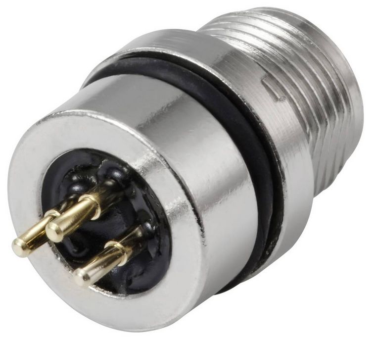 Produktbild: TRU COMPONENTS TC-13751884 Sensor/Aktor Einbaubuchse M8 x 1, M10 x 0.75 Buchse, Einbau Polzahl Sensoren: 3 1 St.