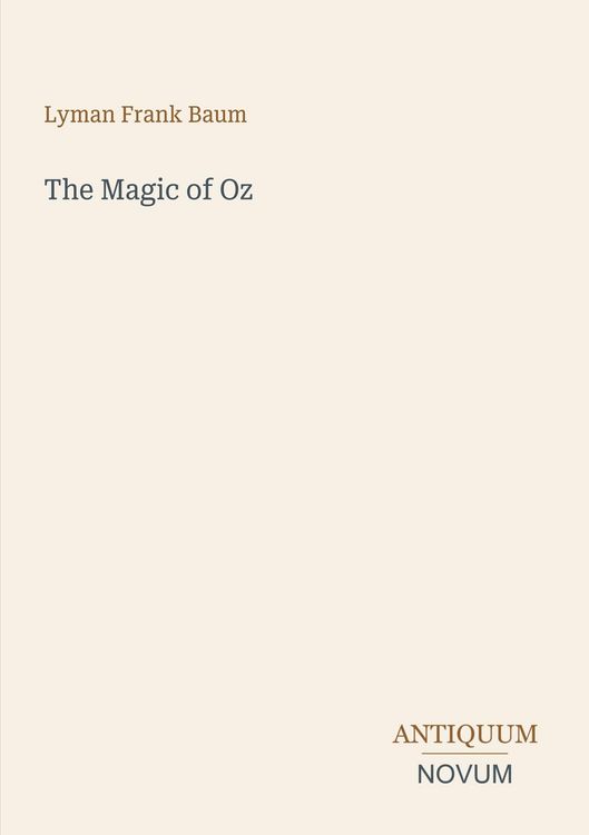 Produktbild: The Magic of Oz