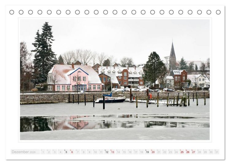 Produktbild: Eckernf&ouml;rder Impressionen (Tischkalender 2026 DIN A5 quer), CALVENDO Monatskalender