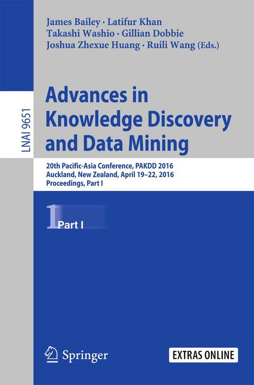 Produktbild: Advances in Knowledge Discovery and Data Mining