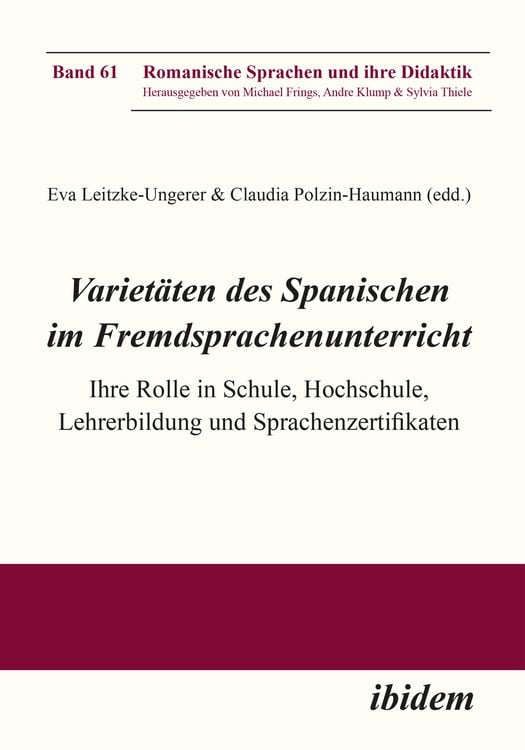 Produktbild: Variet&auml;ten des Spanischen im Fremdsprachenunterricht