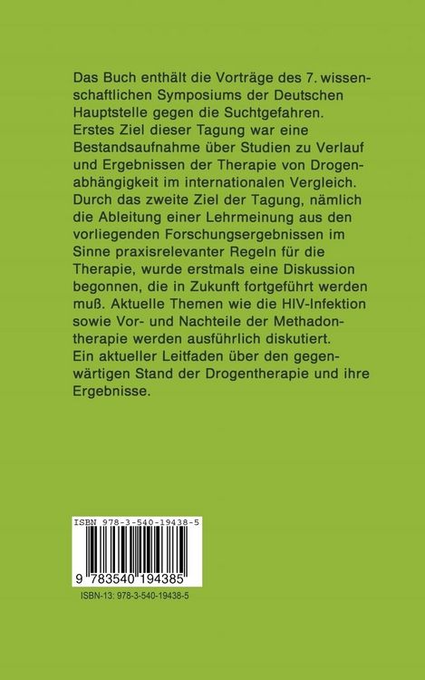 Produktbild: Therapieverl&auml;ufe bei Drogenabh&auml;ngigen