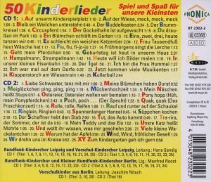 Produktbild: Rundfunk Kinderchor: 50 Kinderlieder von A-Z