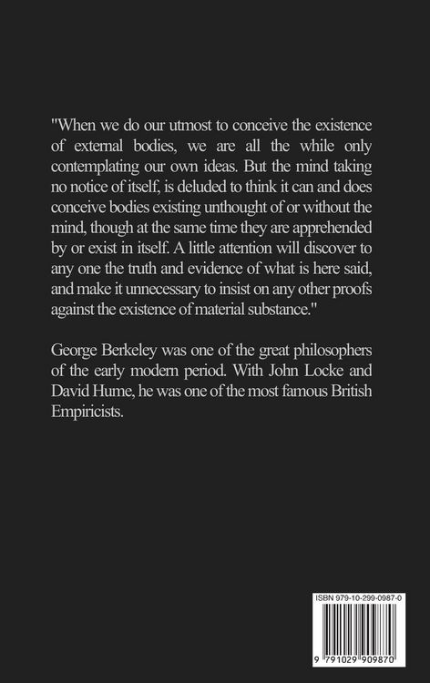 Produktbild: A Treatise Concerning the Principles of Human Knowledge