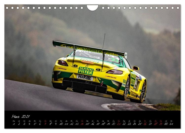 Produktbild: EMOTIONS ON THE GRID - VLN Langstreckenmeisterschaft N&uuml;rburgring (Wandkalender 2027 DIN A4 quer), CALVENDO Monatskalender
