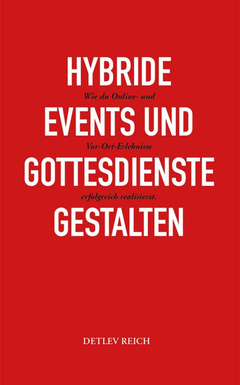 Produktbild: Hybride Events und Gottesdienste gestalten