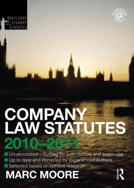 Produktbild: Company Law Statutes