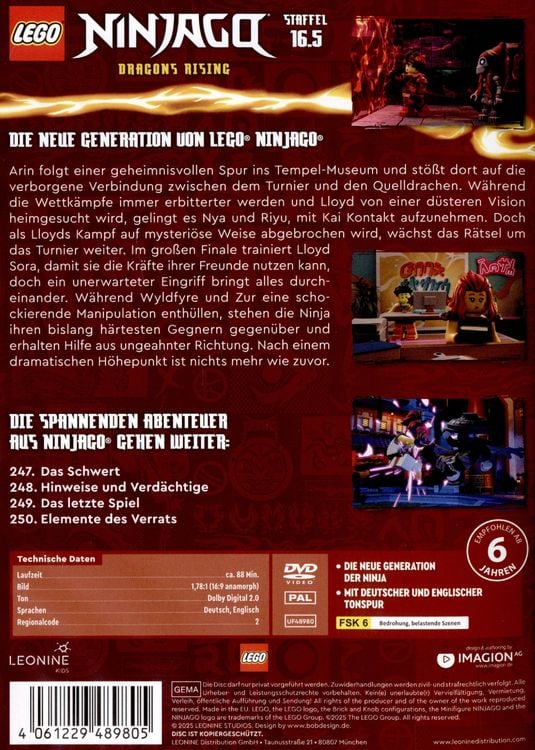 Produktbild: LEGO Ninjago - Staffel 16.5