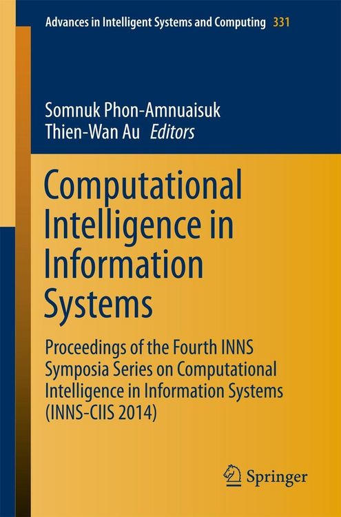 Produktbild: Computational Intelligence in Information Systems