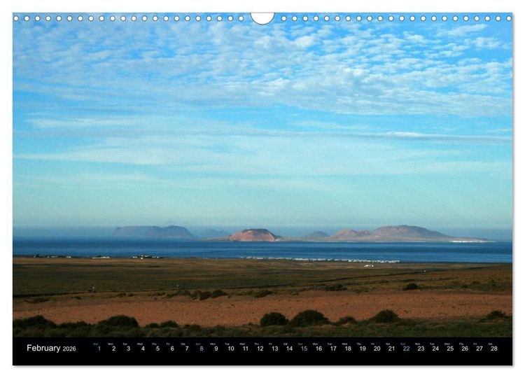 Produktbild: Cloudy skies over Lanzarote (Wall Calendar 2026 DIN A3 landscape), CALVENDO 12 Month Wall Calendar