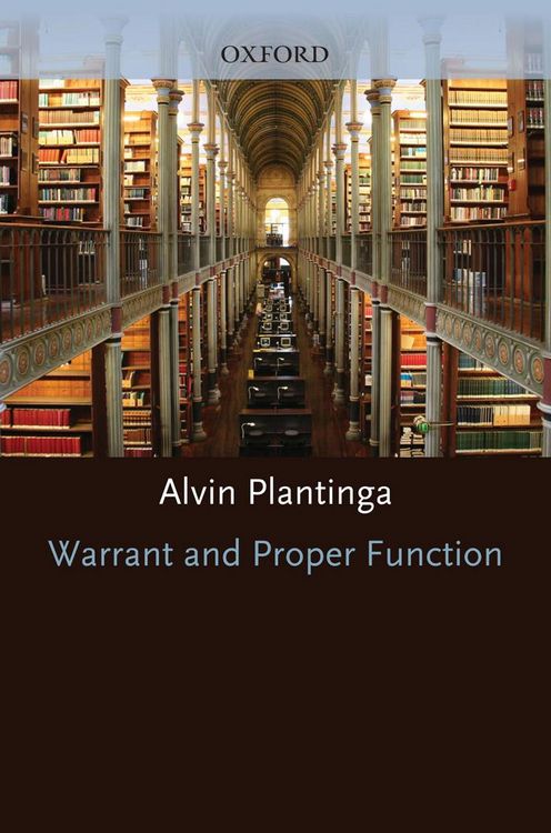 Produktbild: Warrant and Proper Function